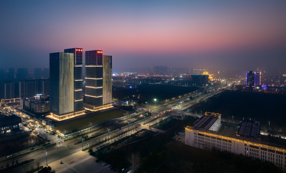 zhoukou big data industrial park by hm international