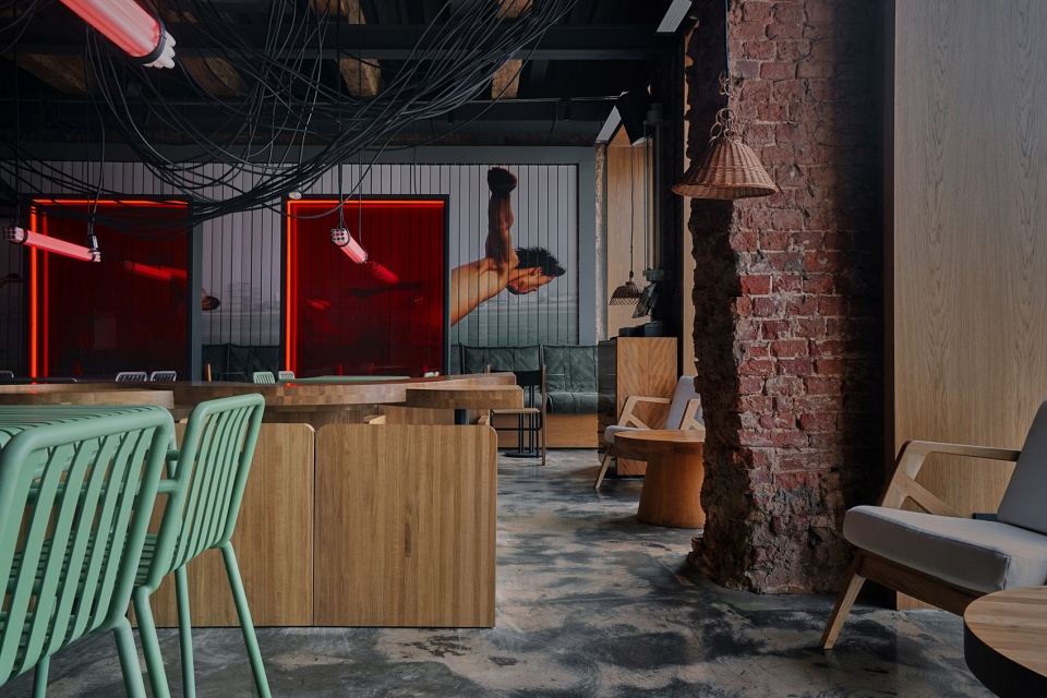 ossu eatery bar room by da bureau
