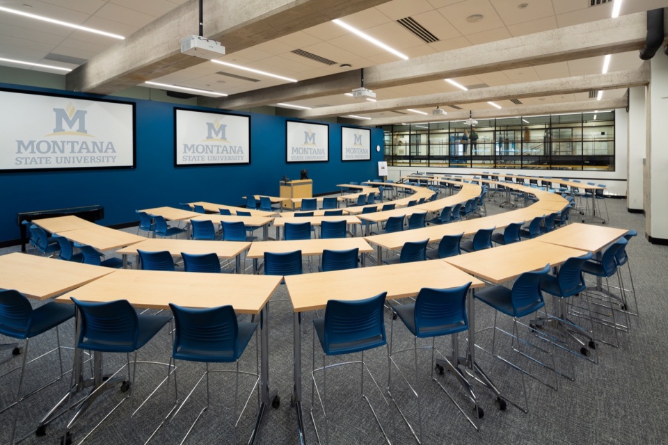 romney hall renovation at montana state university by cushing terrell srg partnership