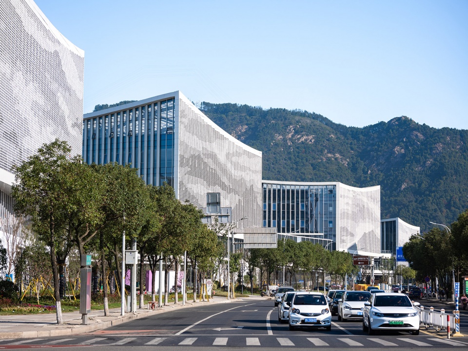 wenzhou high tech cultural square by tjad