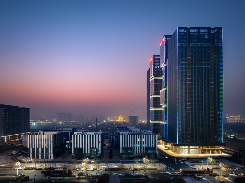 zhoukou big data industrial park by hm international