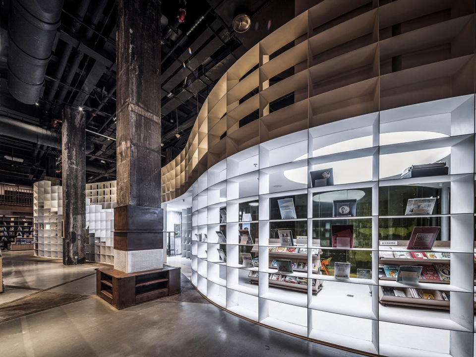 bookstore in the blast furnace by hypersity