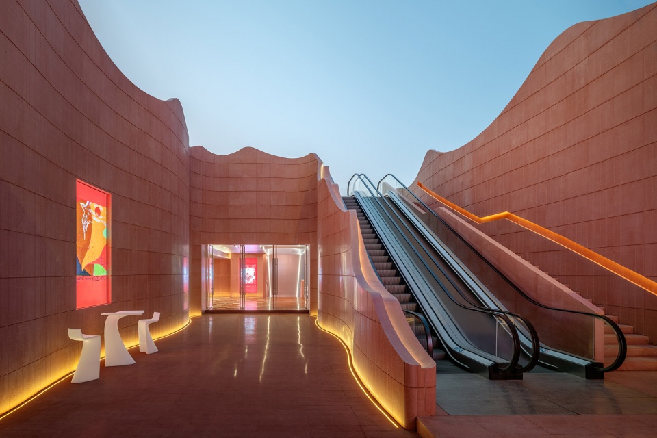 wuyuanwan subway station renovation by ateno