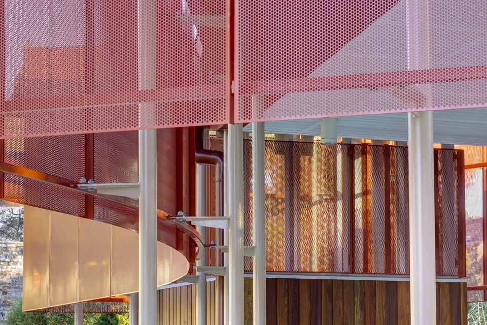 hurlstone memorial reserve community centre by sam crawford architects