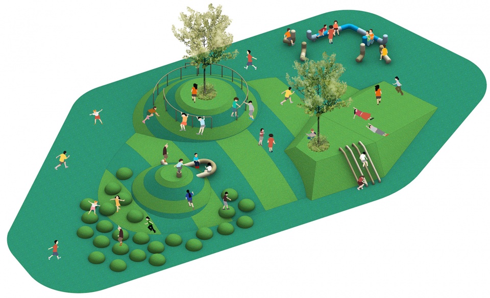 hyde primary school landscape design by 11architecture