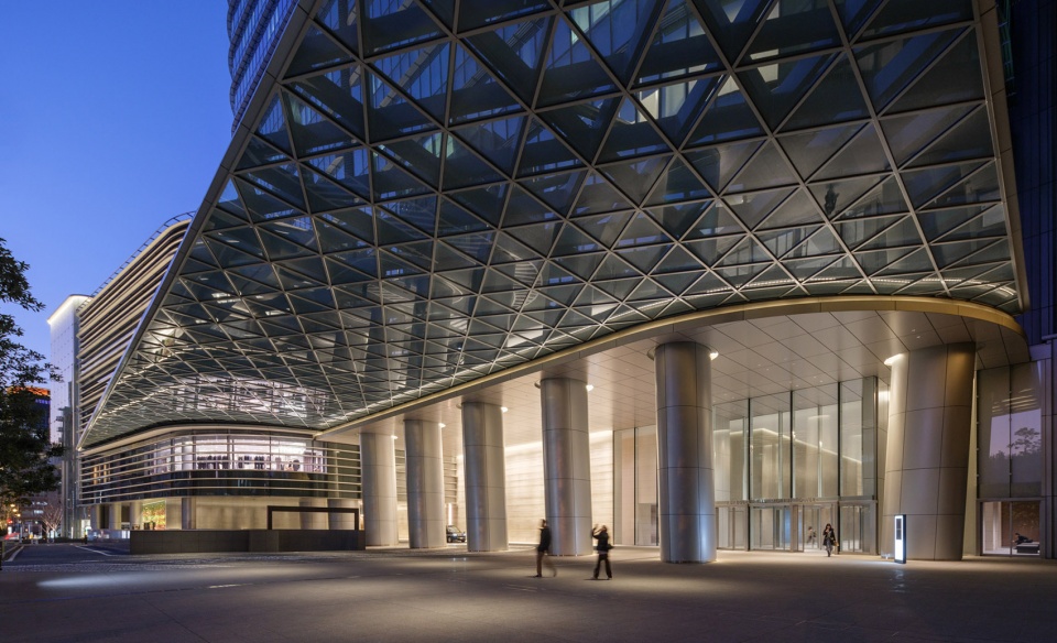 azabudai hills by pelli clarke partners