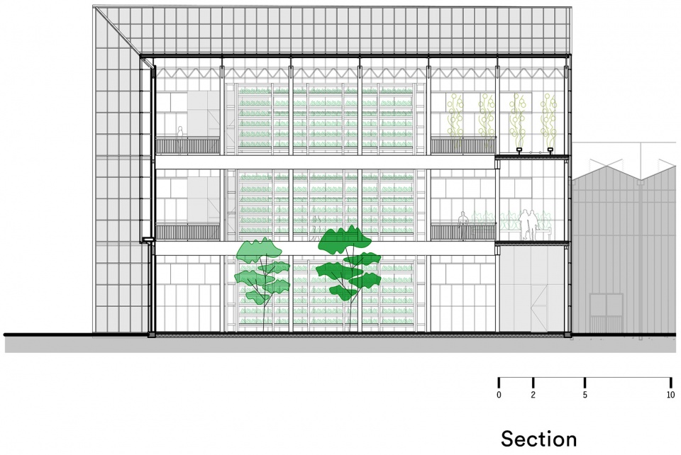 vertical farm beijing by van bergen kolpa architects