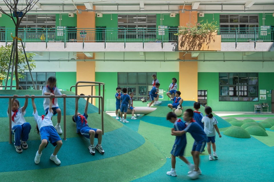 hyde primary school landscape design by 11architecture