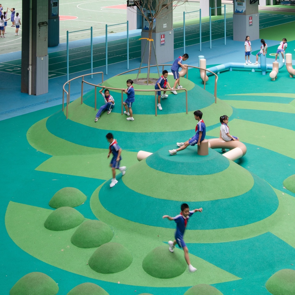 hyde primary school landscape design by 11architecture
