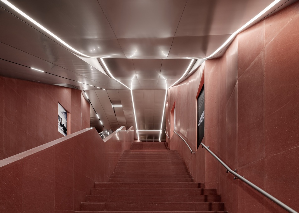 wuyuanwan subway station renovation by ateno