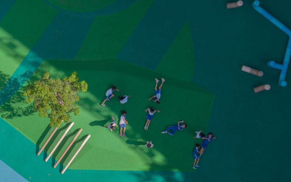 hyde primary school landscape design by 11architecture