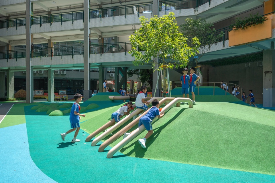 hyde primary school landscape design by 11architecture