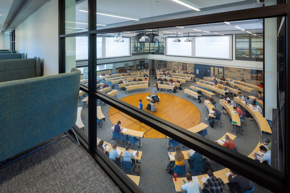 romney hall renovation at montana state university by cushing terrell srg partnership