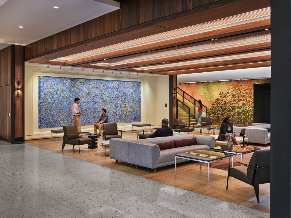 the johns hopkins university bloomberg center by rockwell group