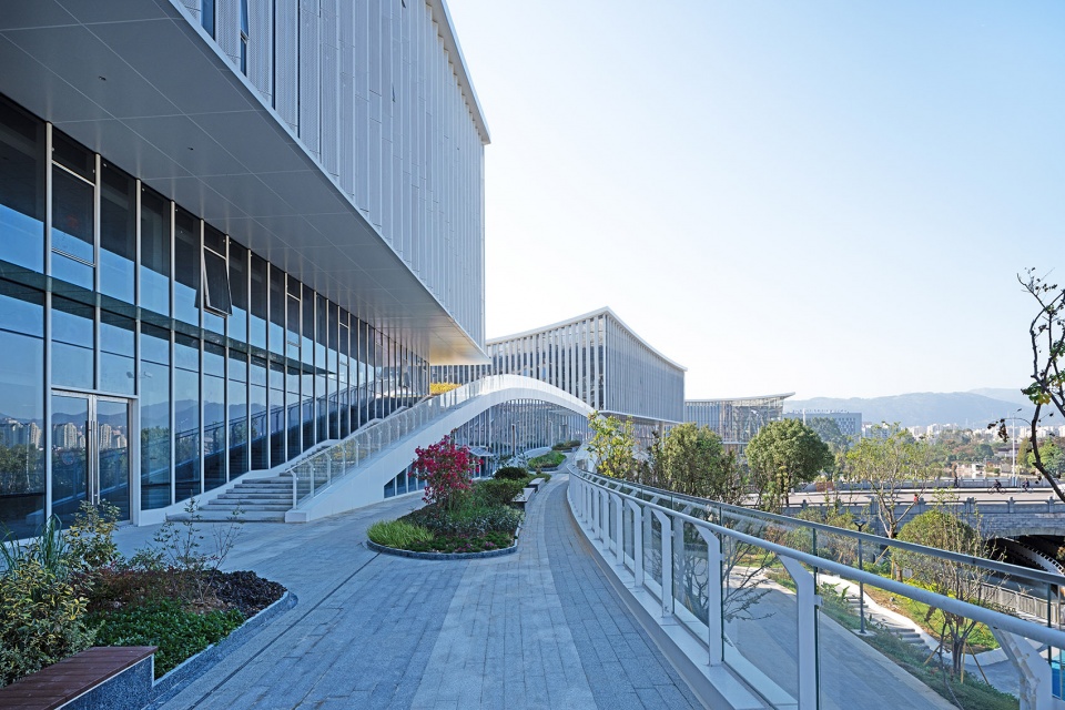 wenzhou high tech cultural square by tjad