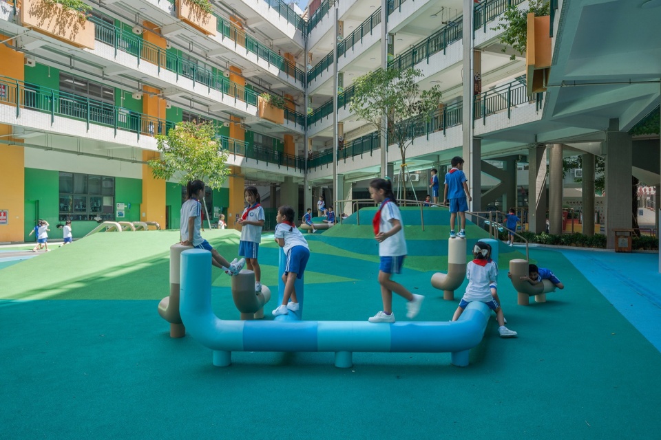 hyde primary school landscape design by 11architecture