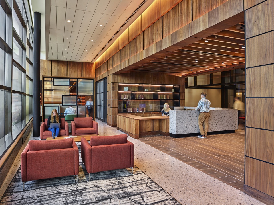 the johns hopkins university bloomberg center by rockwell group