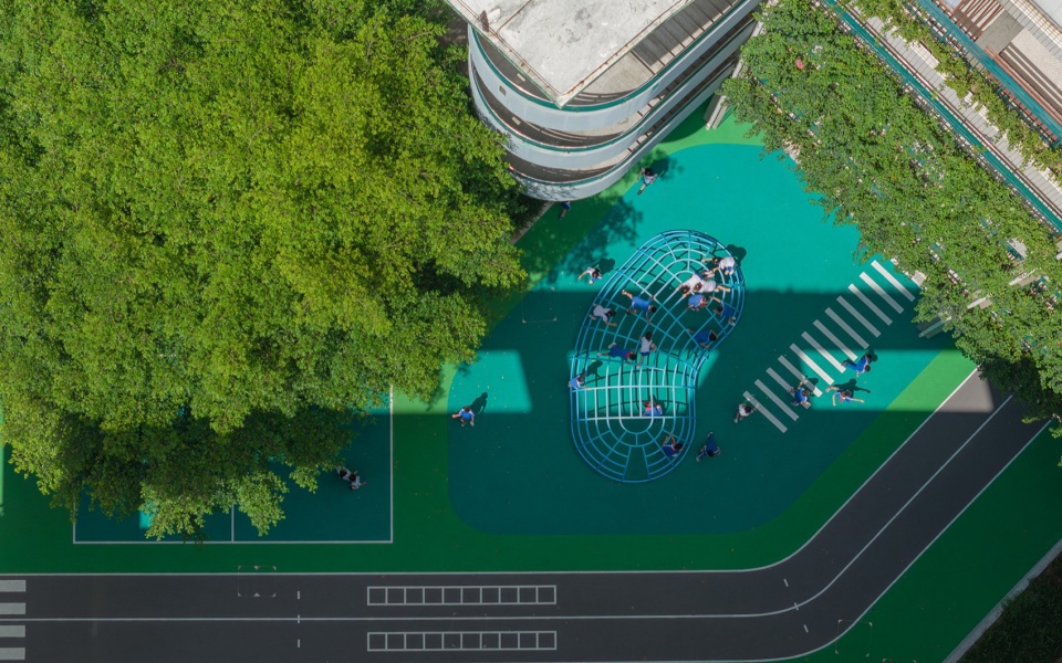 hyde primary school landscape design by 11architecture