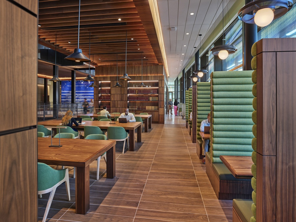 the johns hopkins university bloomberg center by rockwell group