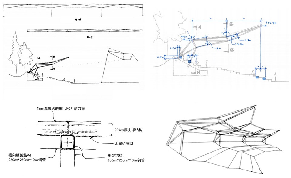Bailu Town Open Air Concert Hall China by CHENGDU ARCHITECTURAL DESIGN R P