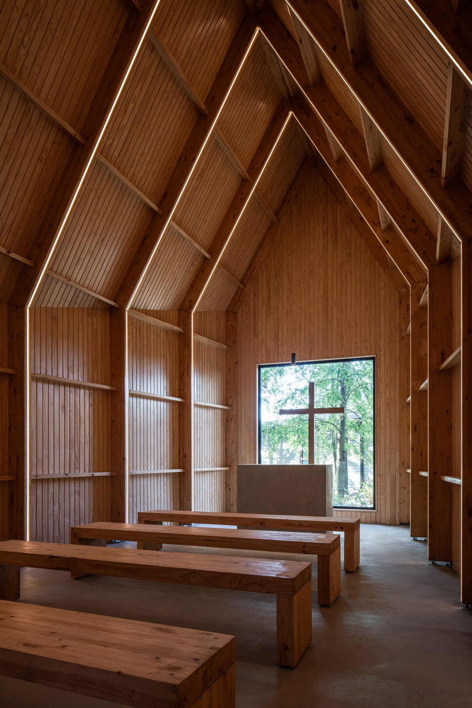 capilla clinica alemana osorno by am arquitectura