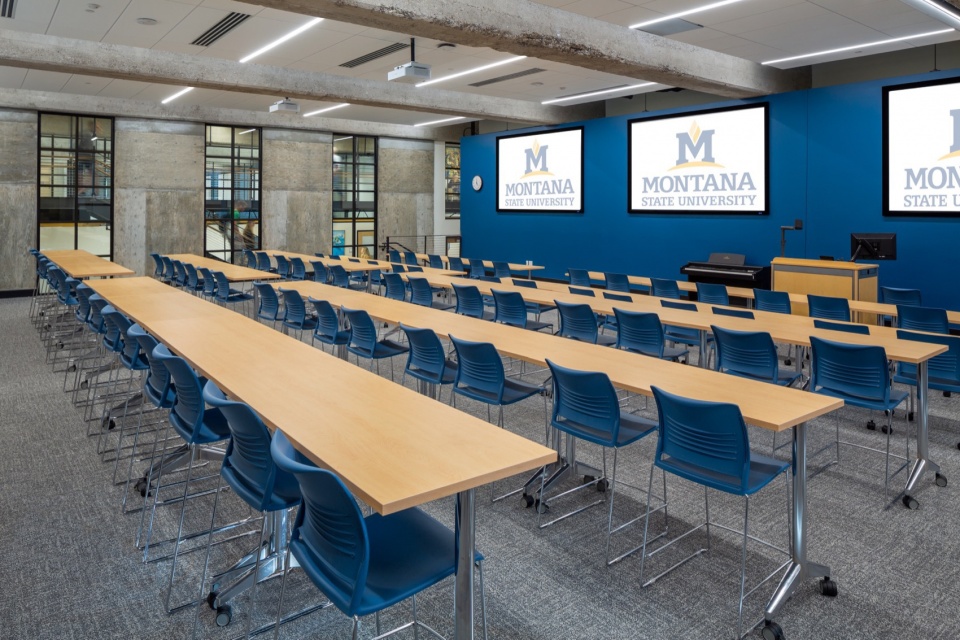 romney hall renovation at montana state university by cushing terrell srg partnership