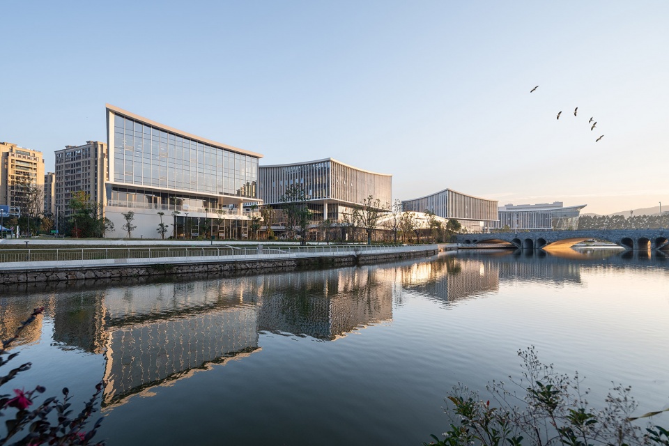 wenzhou high tech cultural square by tjad