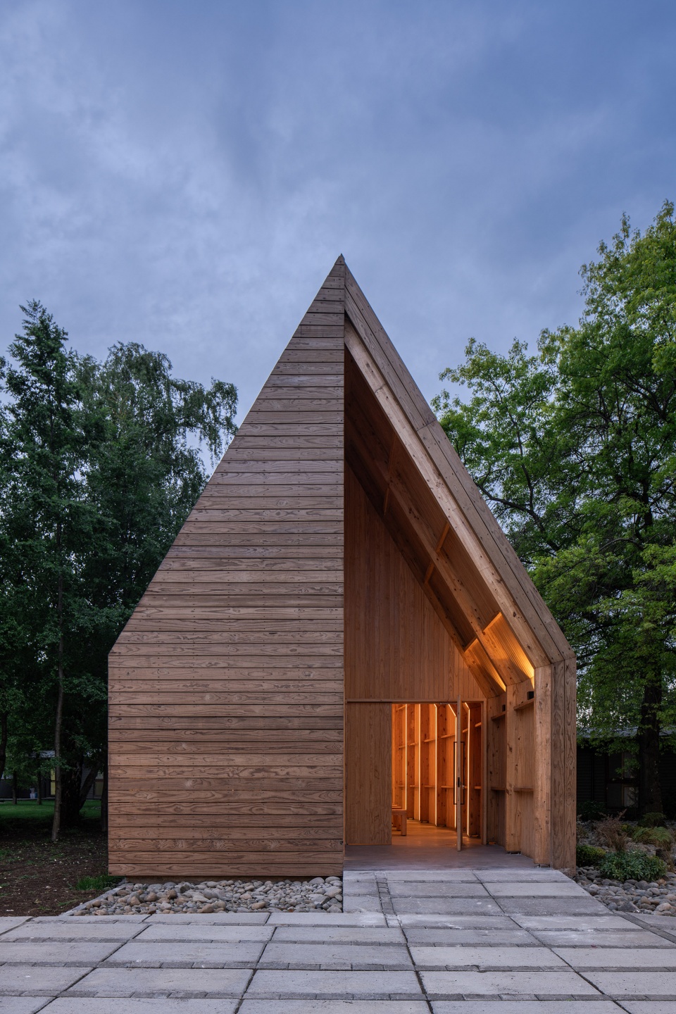 capilla clinica alemana osorno by am arquitectura