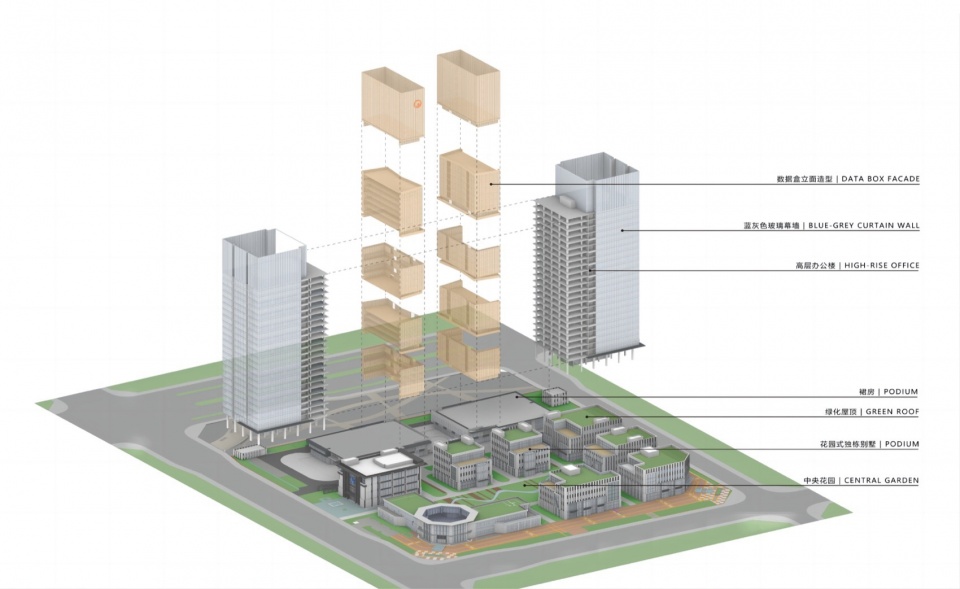 zhoukou big data industrial park by hm international