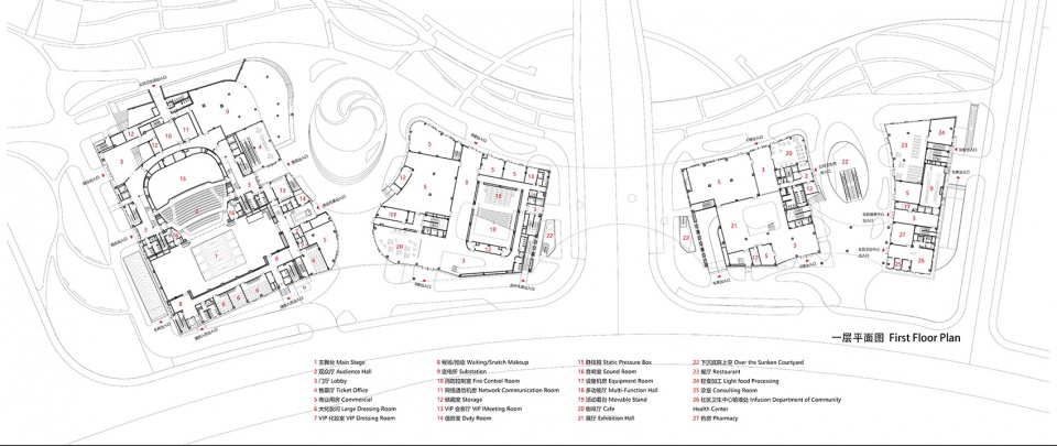 wenzhou high tech cultural square by tjad