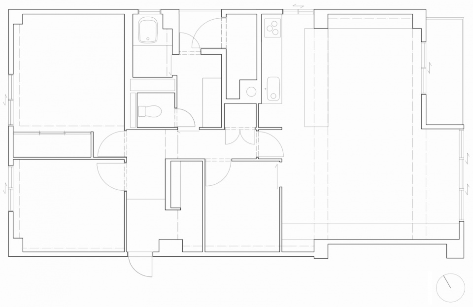 hayama apartment by roovice