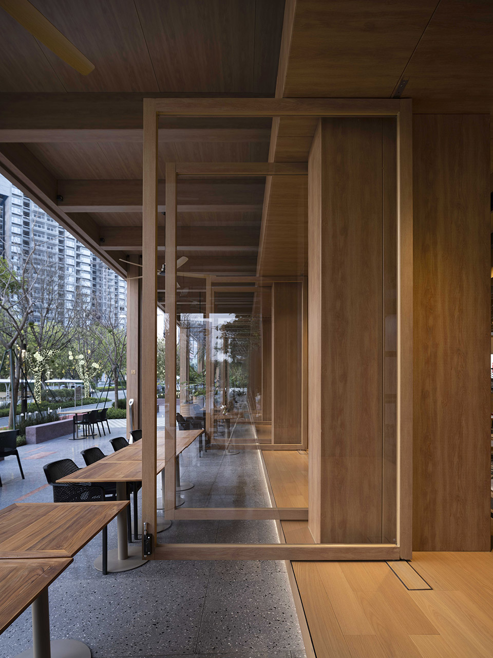 guangzhou huangpu new town center by clou architects
