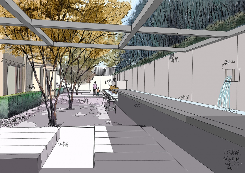 light picking courtyard by ds landscape architecture