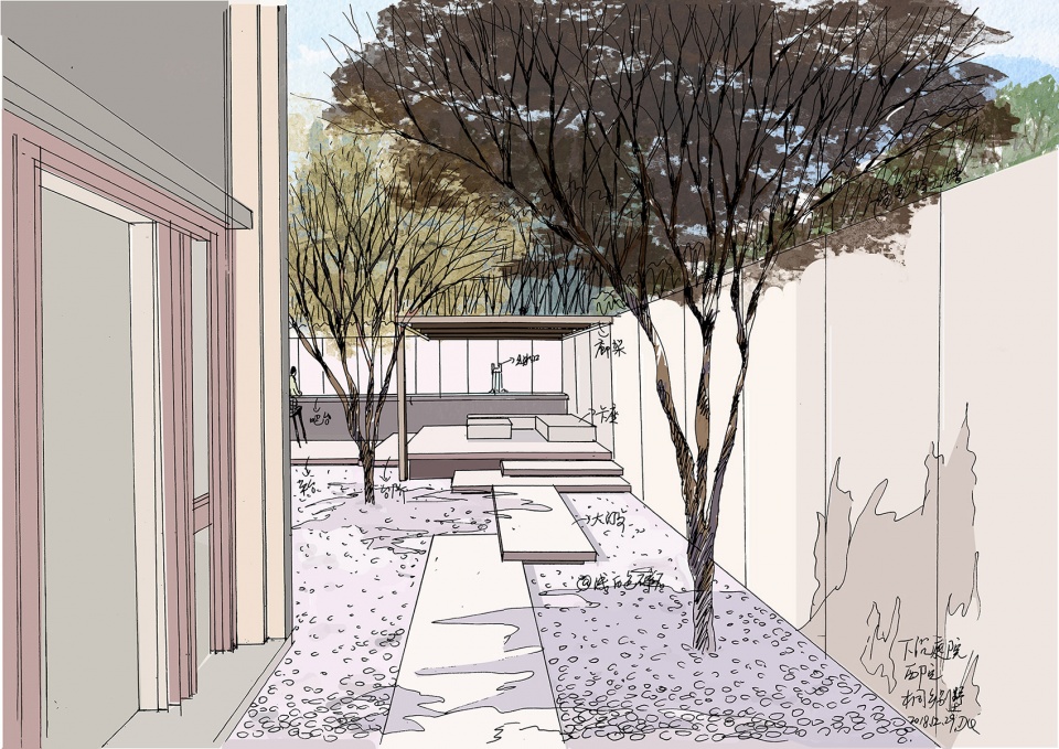 light picking courtyard by ds landscape architecture