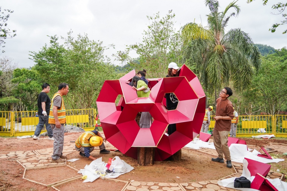 interactive audio visual garden shenzhen by school of architecture south china university of technology