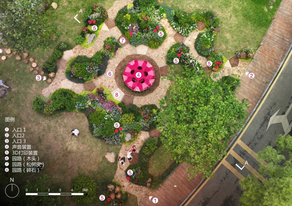 interactive audio visual garden shenzhen by school of architecture south china university of technology