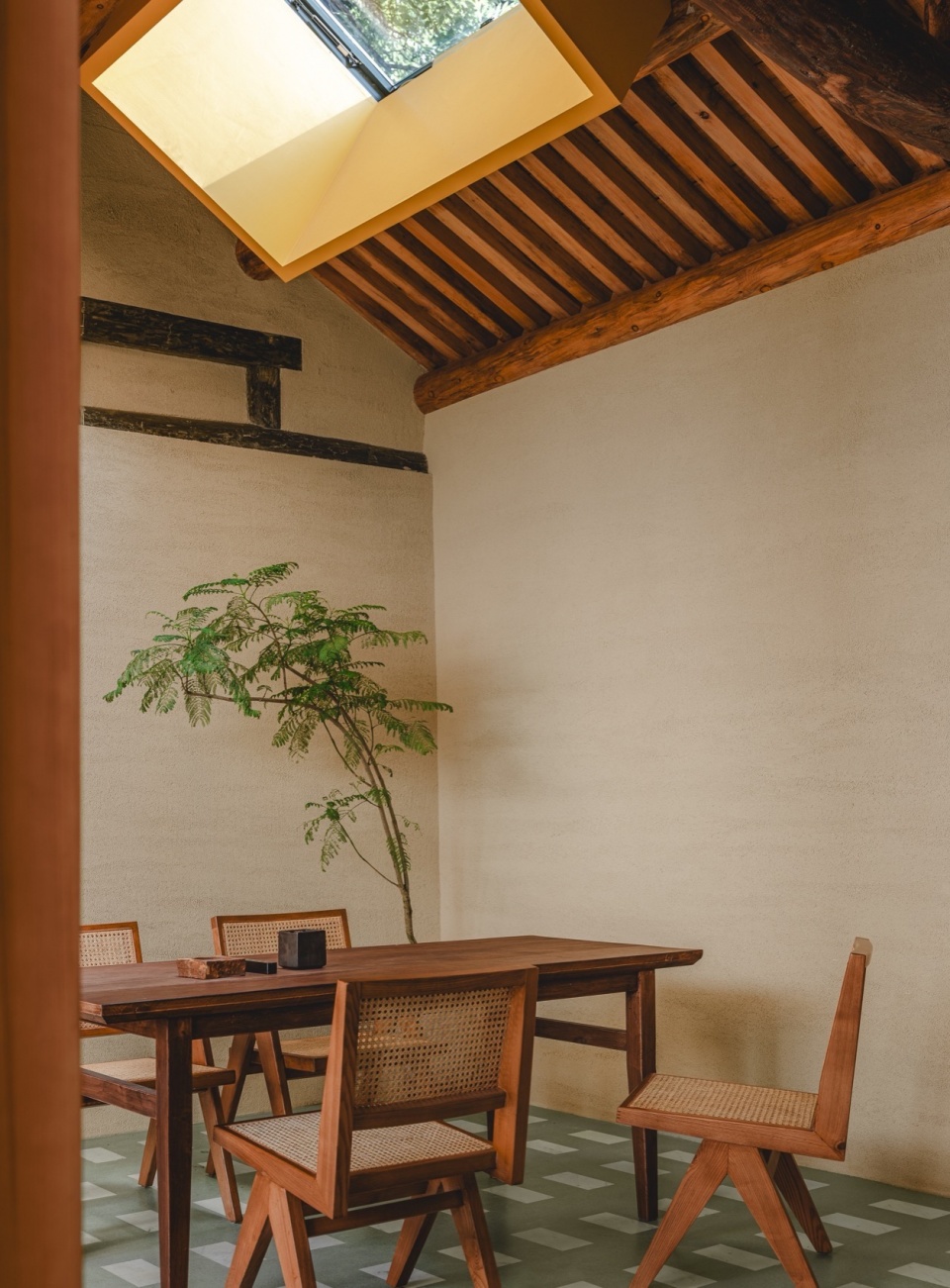 西舫茶室内部空间 朱雨蒙 jiejie studio workplace design by jiejie studio
