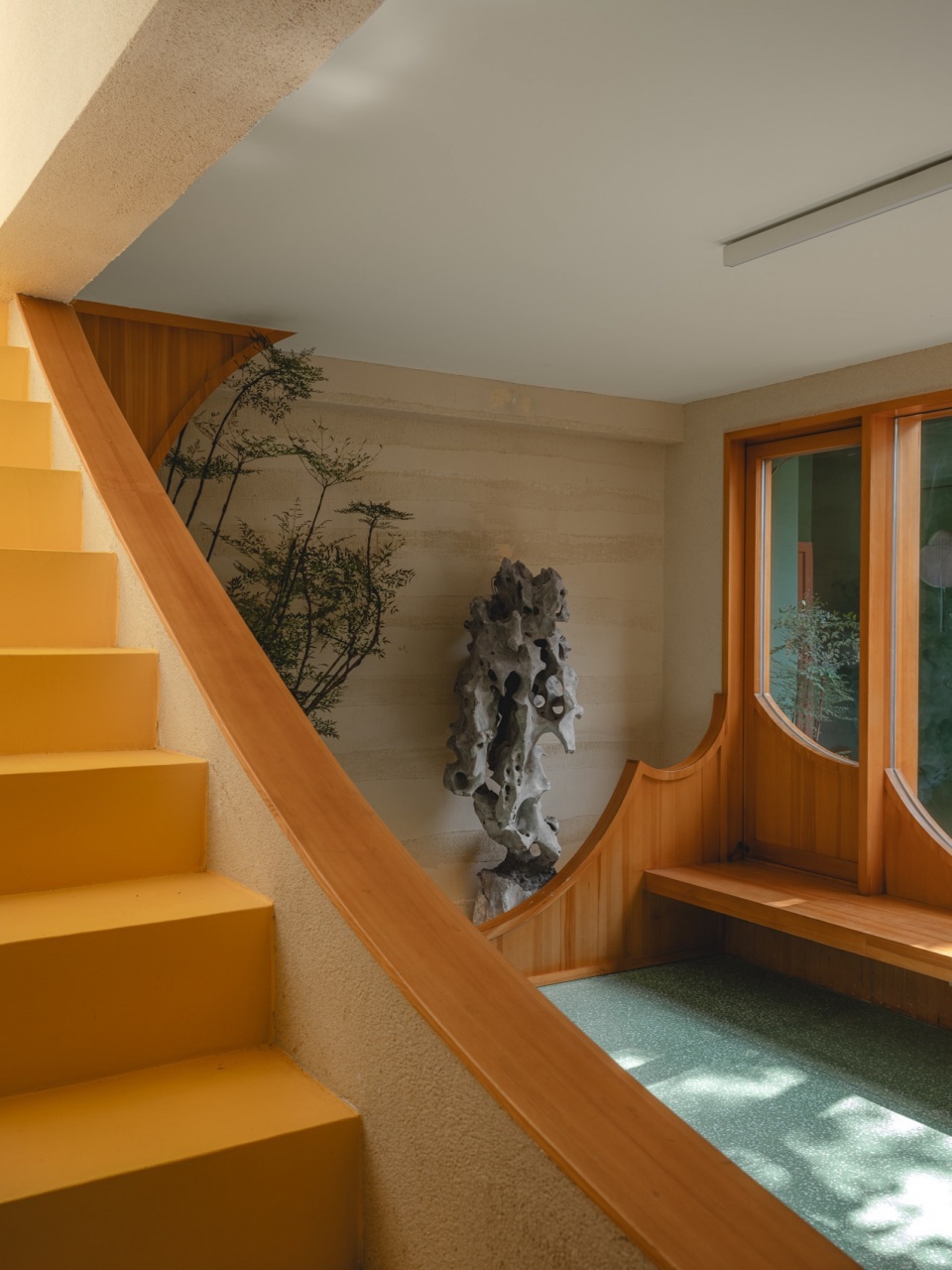 东舫茶室空间局部 朱雨蒙 jiejie studio workplace design by jiejie studio