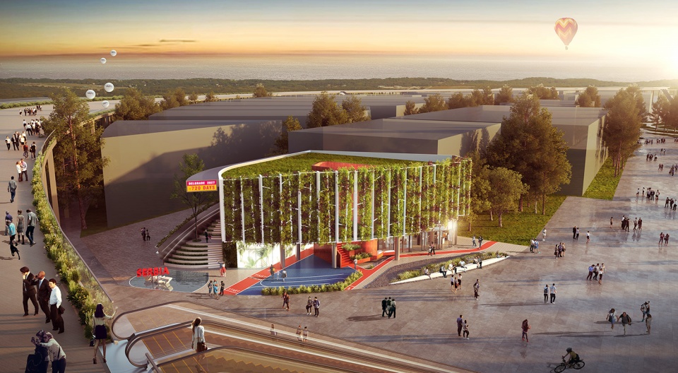 serbia pavilion osaka 2025 by aleatek studio