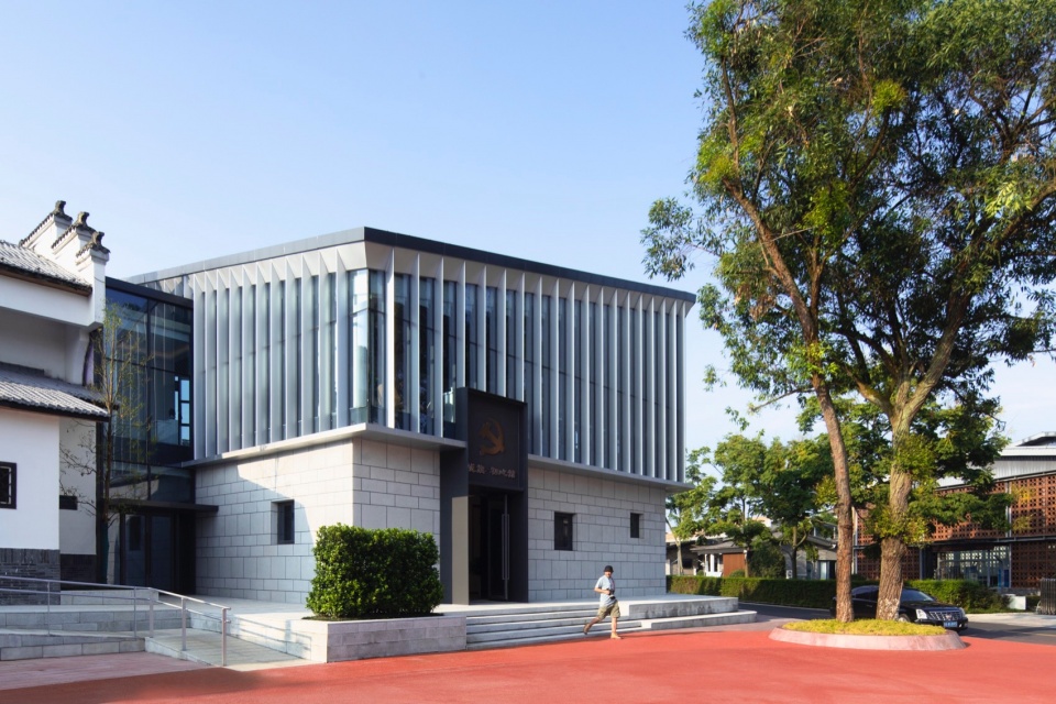 tangchang zhanqi core area space construction by rel architecture