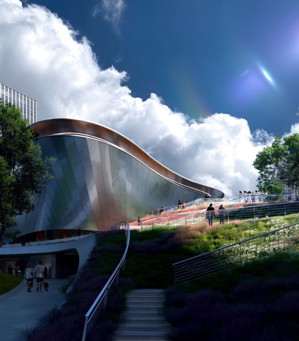 Shijiazhuang CBD Sports Center by MAD