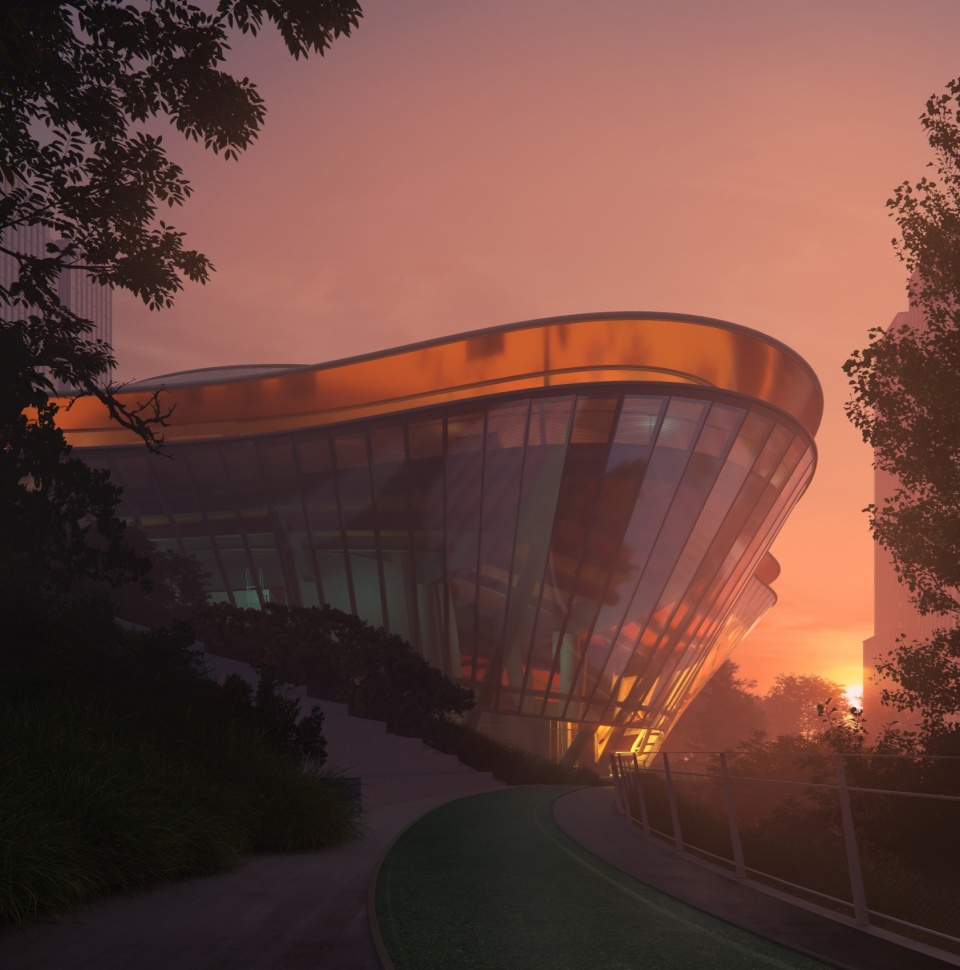 Shijiazhuang CBD Sports Center by MAD