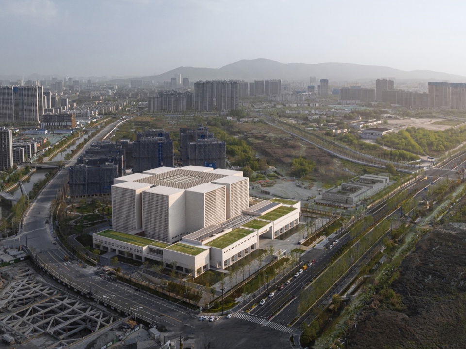 new venue of the second historical archives of china by tjad