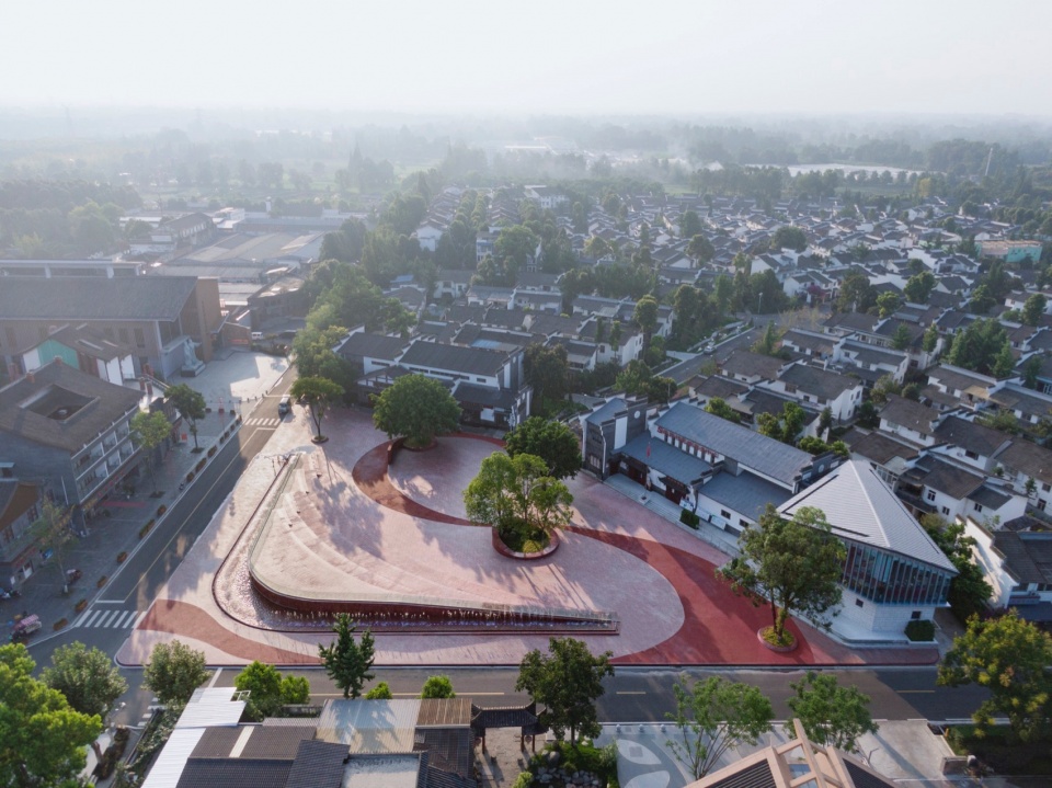 tangchang zhanqi core area space construction by rel architecture