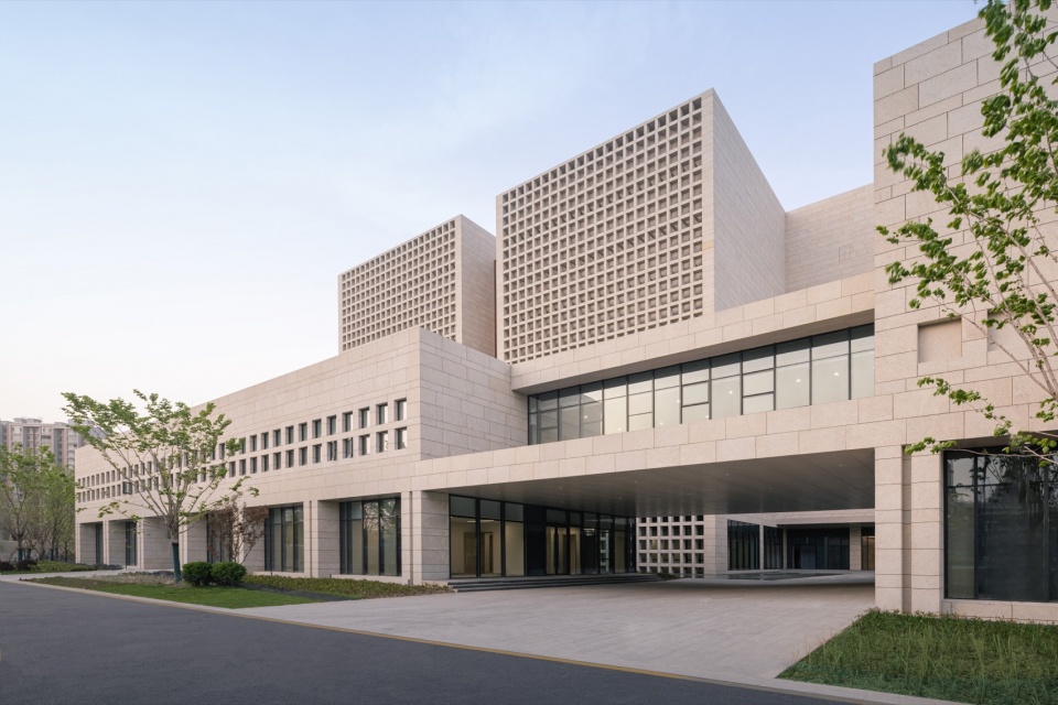 new venue of the second historical archives of china by tjad