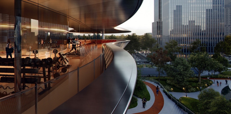 Shijiazhuang CBD Sports Center by MAD