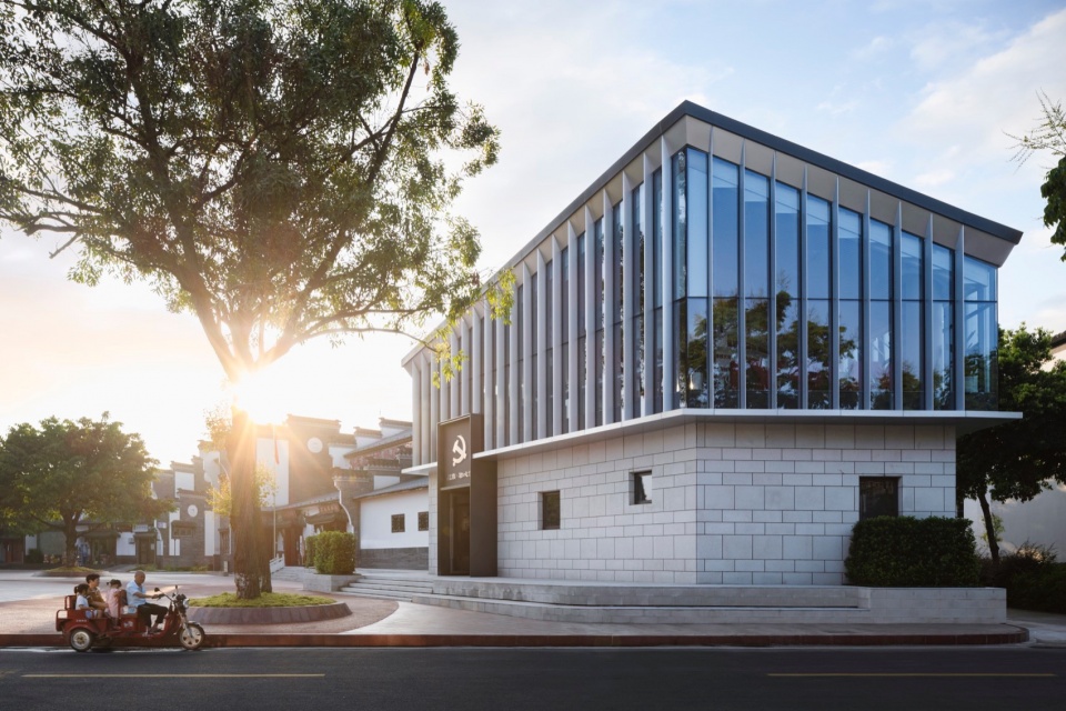 tangchang zhanqi core area space construction by rel architecture