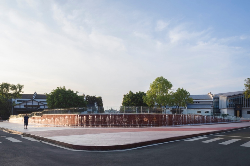 tangchang zhanqi core area space construction by rel architecture