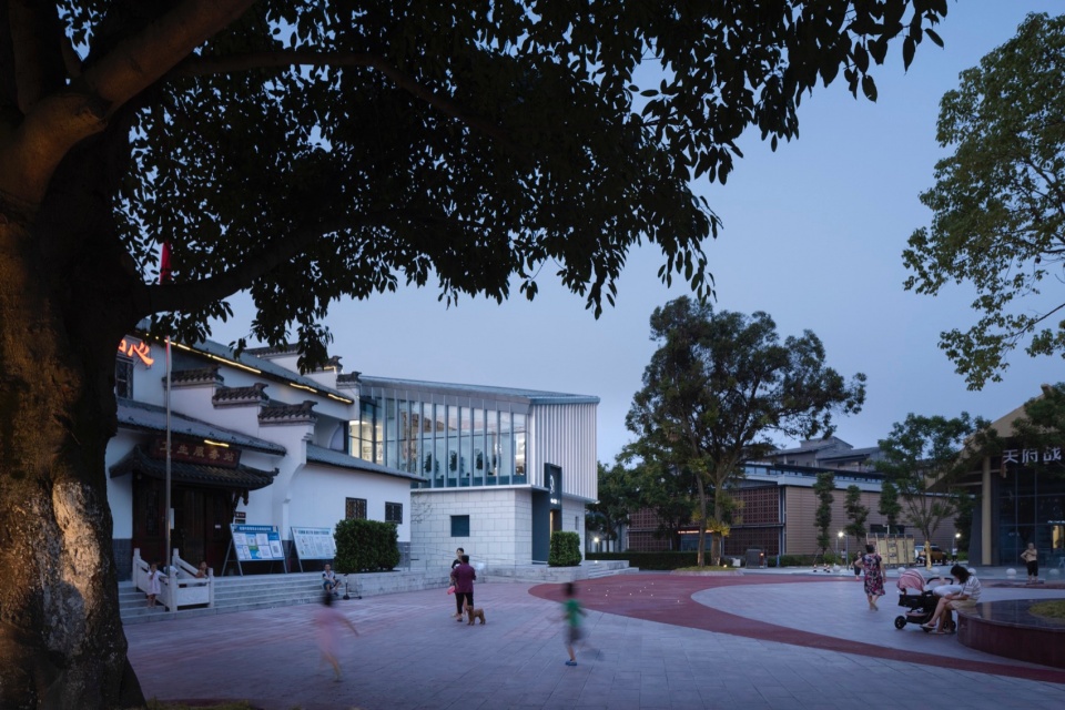 tangchang zhanqi core area space construction by rel architecture