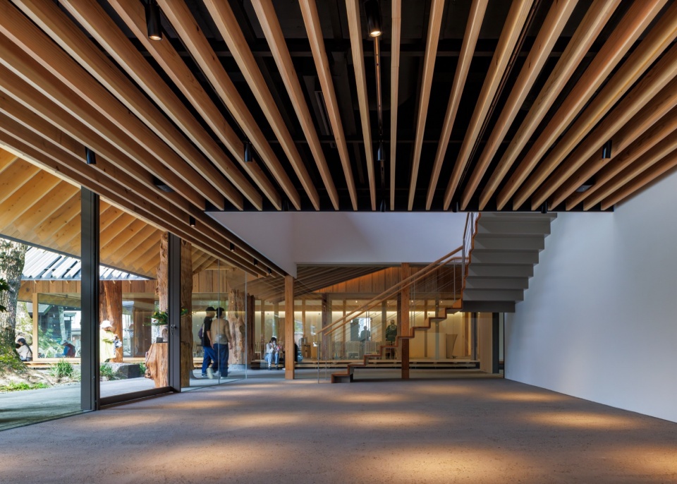 Aoi Aso Shrine National Treasure Memorial Hall by Kengo Kuma and Associates
